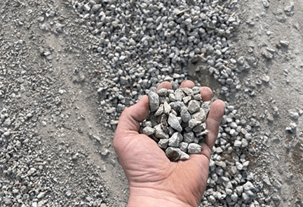 Crushed Recycled Concrete